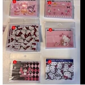 #6856 Hello Kitty & Friends Credit card Skins - You Choose
